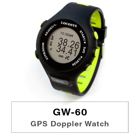GW-60 - GW-60, a robust, highly-refined and wearable tool for surfing sports, is the natural heir to the LOCOSYS' Surfing GPS series (GT-31, GW-31, and GW-52), with a character all of their own.