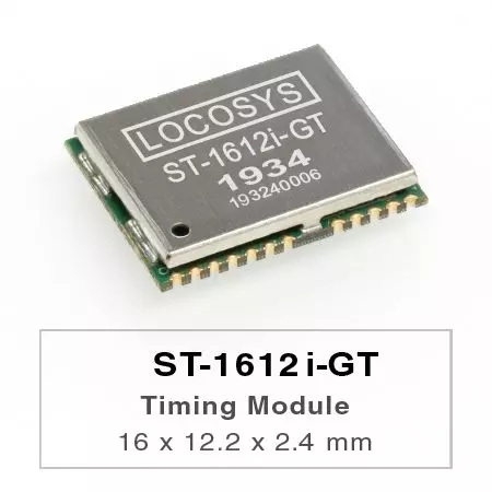 ST-1612i-GT - El módulo ST-1612i-GT puede adquirir y rastrear simultáneamente múltiples constelaciones de satélites que incluyen GPS y GLONASS.