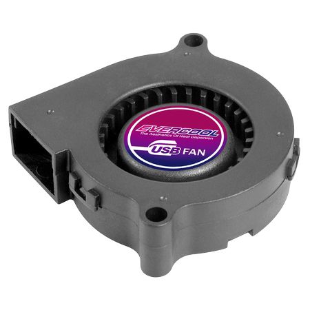 5V DC USB Portable Blower Fan Size 51.5mm x 51.5mm x 15mm | Aluminum ...