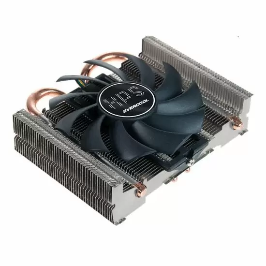 Universal Low Profile Down-Blown 2 Heat Pipes CPU Cooler TDP 95W ...