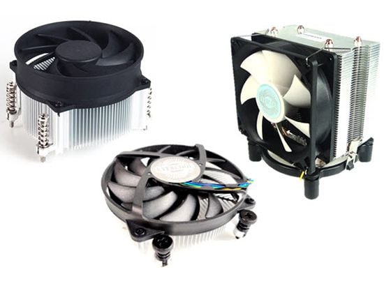 تتوفر لمبردات معالجات AMD AM5 خيارات مبردات أنابيب الحرارة عالية الأداء ومبردات الألومنيوم الخارجية