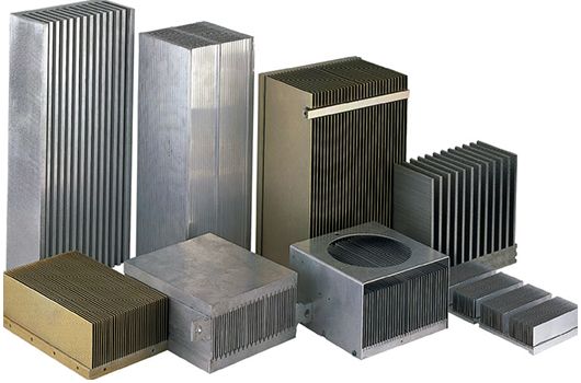 Processus de fabrication de dissipateur thermique à ailettes liées, Fabricant de Refroidisseur Extrudé en Aluminium