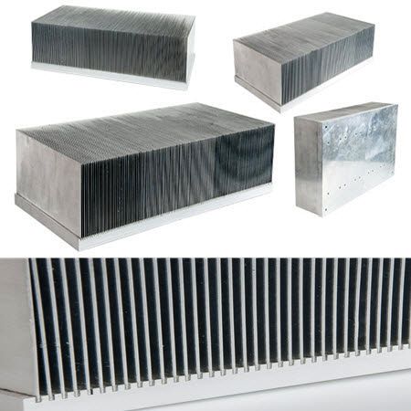 Processus de fabrication de dissipateur thermique à ailettes liées, Fabricant de Refroidisseur Extrudé en Aluminium