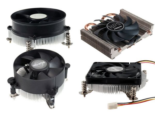 Para los enfriadores de CPU INTEL LGA1150 / 1155 / 1156 / 1200, hay opciones de enfriadores de tubos de calor de alto rendimiento y de extrusión de aluminio disponibles