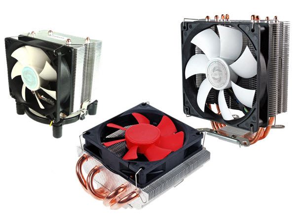 Refrigeradores de CPU universales para arquitecturas INTEL y AMD, refrigeradores de tubos de calor de alto rendimiento