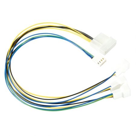 Cable adaptador de control de ventilador PWM de 1 a 3