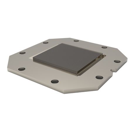 The large-area copper bottom and 0.15mm micro-channel design quickly take away the waste heat from the processor.