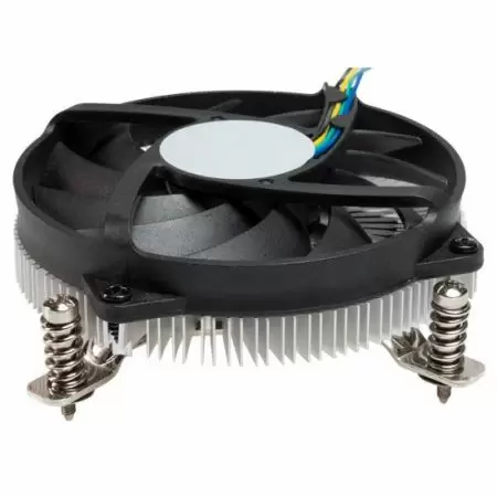 INTEL LGA115X / 1200 Niedrigprofil-CPU-Kühler - 1U Niedrigprofil-Radial-Aluminium-Säulenextrusionskühlkörper, ausgestattet mit PWM-Funktion, hat hohe Leistung und leise Vorteile, die höchste Wärmeabfuhrleistung beträgt 73W.