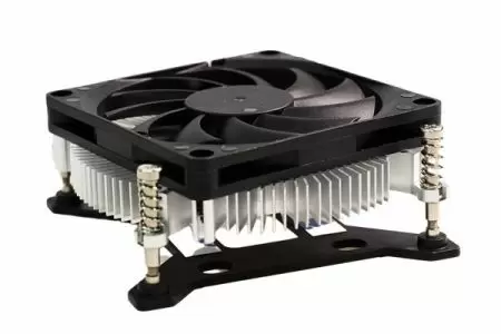 مبرد CPU منخفض الارتفاع INTEL LGA1700 / 1851 بقدرة TDP 73 واط. - مبرد رقيق من الألمنيوم بسمك 1U، مزود بوظيفة PWM، مع مزايا الأداء العالي، والهدوء، والتوافق العالي مع الهيكل. حل فعال لتبديد الحرارة بقدرة 73 واط.