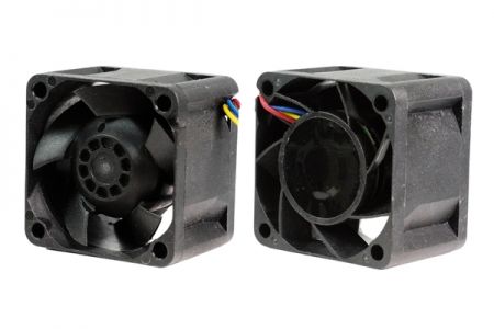 12V PWM高効率DCファン、サイズ40 x 40 x 28mm - EVERCOOL 40mm x 40mm x 28mm PWM DCブーストファン