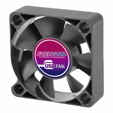 5V DC USB tragbarer Ventilator Größe 50mm x 50mm x 15mm - 50mm x 50mm x 15mm 5V DC USB tragbarer Ventilator