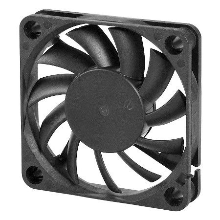 60mm x 60mm x 10mm 12V〜24V DCファン - EVERCOOL 60mm x 60mm x 10mm薄型DCファン