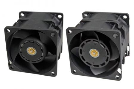 12V PWM直流雙轉子高效能風扇，尺寸60mm x 60mm x 56mm - EVERCOOL 60mm x 60mm x 56mm雙轉子PWM直流風扇