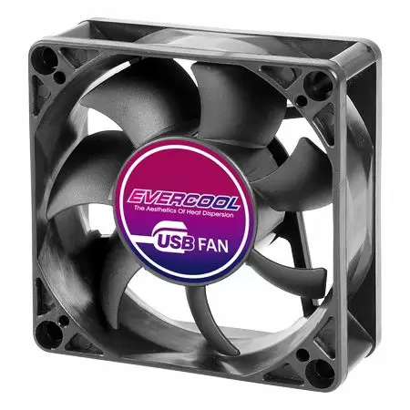5V DC USB Tragbarer Lüfter Größe 70mm x 70mm x 25mm - Der tragbare 7cm DC-Lüfter mit 5V USB kann Ihnen helfen, Kühlprobleme jederzeit und überall zu lösen.