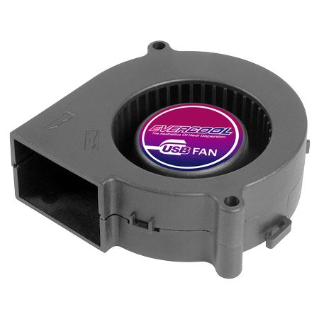 5V 直流USB便攜式鼓風扇尺寸75mm x 76mm x 28mm - 7公分5V直流USB鼓風扇,15公分的線材長度,讓您配置使用上更得心應手