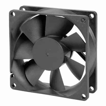 Ventilador DC de 80 mm x 80 mm x 25 mm de 12V ~ 24V - EVERCOOL Ventilador DC de alta eficiencia de 80 mm x 80 mm x 25 mm