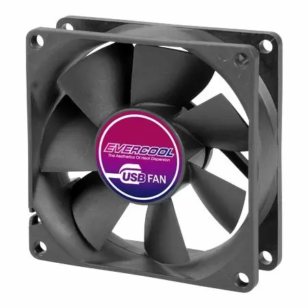 5V DC USB tragbarer Lüfter Größe 80mm x 80mm x 25mm - Der 8 cm tragbare DC USB-Lüfter kann an jedem Ort installiert und verwendet werden, sodass Sie ein kühles Erlebnis genießen können.