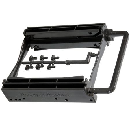 2.5" HDD (2 sets) Transferred to 3.5" Slot Extraction HDD Bracket - Tool-free hard drive adapter that supports two 2.5" hard drives or solid-state drives to be installed in a 3.5" drive bay.