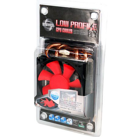 1.5U universeller 4-Heat-Pipe HDT CPU-Kühler in Einzelhandelsverpackung, mit einer maximalen Kühlkapazität von 130W.