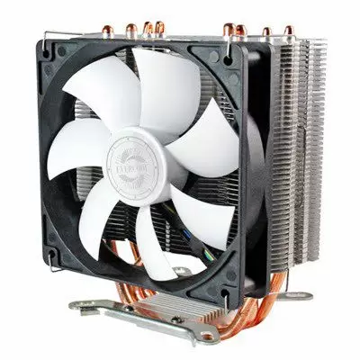 Enfriador de CPU de 4 tubos de calor de contacto directo universal TDP 180W - Radiador de tubo de calor Venti 4 de alto rendimiento, utilizando el proceso HDT, con una eficiencia máxima de disipación de calor de 180W