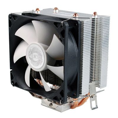 Universal Direct Touch 2 Heat Pipes CPU Cooler TDP 130W - 2 x ∅ 6mm-U-shape copper heat pipes accelerate heat conductivity, with a maximum heat dissipation efficiency of 130W