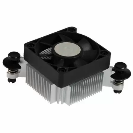 Refroidisseur de CPU bas profil pour AMD Socket AM1, dissipation de chaleur de 35W - Radiateur en aluminium extrudé radiale à haute densité pour AMD AM1, équipé d'un ventilateur à roulement EL exclusif, il est silencieux et a une longue durée de vie, et son efficacité de dissipation de chaleur maximale est de 35W.