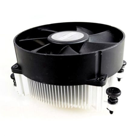 AMD AM4 / AM5 радіальний екструдований алюмінієвий охолоджувач, TDP 95 Вт - AM4 та AM5 мають спільний радіатор з функцією ШШУ, що має високу продуктивність та низький рівень шуму, з максимальним тепловим розчином 95 Вт