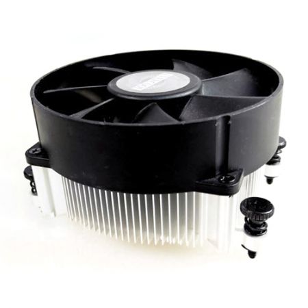 AMD AM4 / AM5 Radial extrudierter Aluminiumkühler, TDP 95W - AM4 und AM5 teilen sich einen Kühlkörper mit PWM-Funktionalität, der hohe Leistung und geringe Geräuschentwicklung bietet, mit einer maximalen thermischen Lösung von 95W.