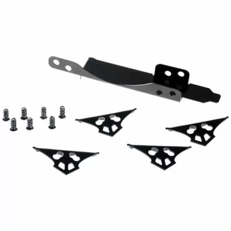 Enfriador de soporte de ventilador para ranura PCI de 9 cm / 12 cm. - Soporte de ventilador PCI multifuncional, conveniente de usar, con alta eficiencia de disipación de calor.