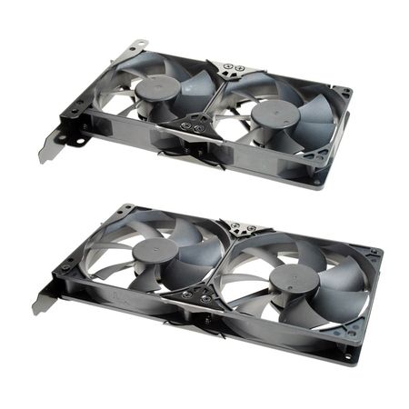Supports both 9cm and 12cm standard fans, giving users the flexibility to choose their preferred size.