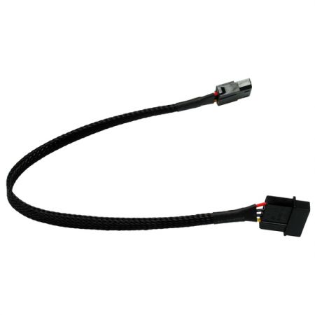 30 см Продовжувальний кабель живлення Molex 4-pin - Кабель подовження живлення Molex 4-pin дозволяє більш гнучку та зручну конфігурацію