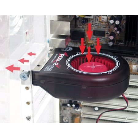 Al utilizar las características del ventilador, el calor del sistema se expulsa continuamente, manteniendo un funcionamiento estable del sistema.