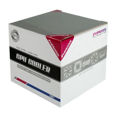 High-density radial aluminum extruded heatsink packaging box.