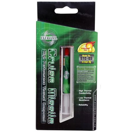 Високоякісна термопаста з низьким тепловим опором, підходить для різних чіпів з високою стабільністю.