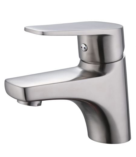 Robinet de lavabo en acier inoxydable BOLT pour salles de bains - Robinet de lavabo en acier inoxydable SUS304.