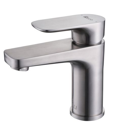 Robinet de lavabo en acier inoxydable HUGO pour salles de bains - Robinet de lavabo en acier inoxydable SUS304.