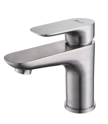 Robinet de lavabo en acier inoxydable ELVA pour salles de bains - Robinet de lavabo en acier inoxydable SUS304.