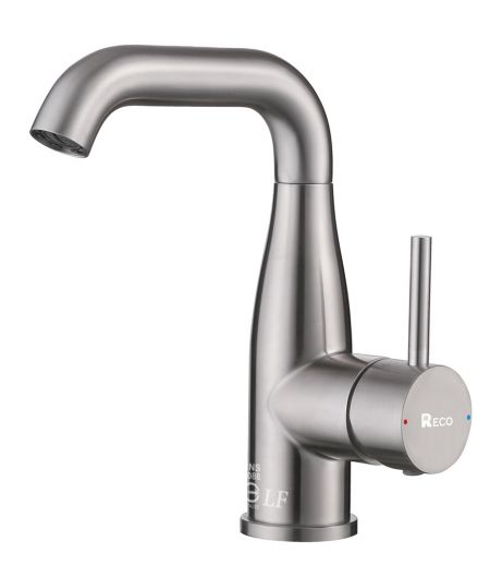 Robinet de lavabo FINO - Robinet de lavabo en acier inoxydable SUS304.