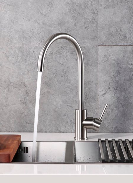 Kitchen Stainless Faucet with UPC Certified & NSF Standard.