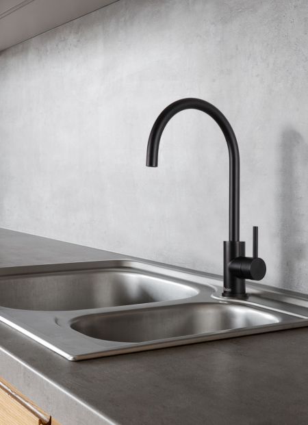 SUS304 Kitchen Stainless Steel Faucet Without Leaking.