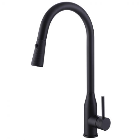 FEDER-Torcula culinae ex ferro inoxidabili, retractilis. - Destruam Diver Kitchen Faucet.