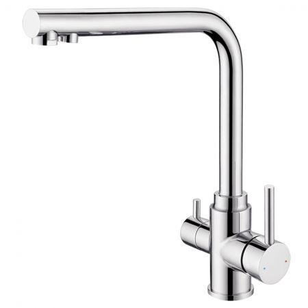 LUCA-3 in 1 RO Water Filter Stainless Steel Faucets - Stainless Steel RO Water Filter Faucet.