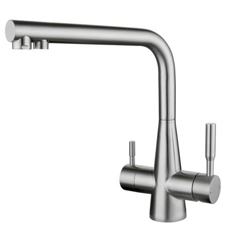 CINA-3 in 1 RO Water Filter Stainless Steel Faucets - Stainless Steel RO Water Filter Faucet.