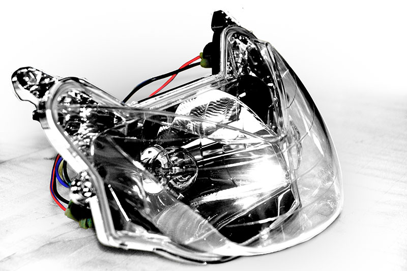 Scooter's koplamp