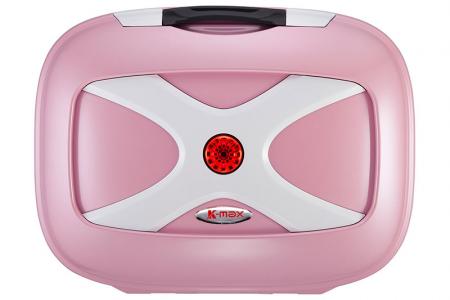 Deksel Roze met Witte Kruis