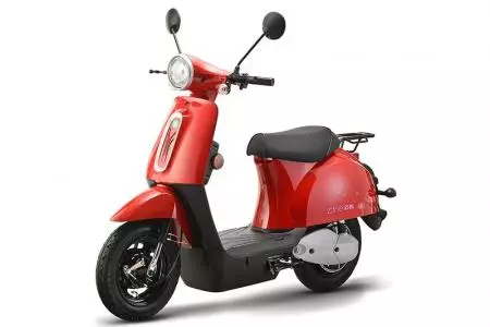 Line Electric Bike in Red