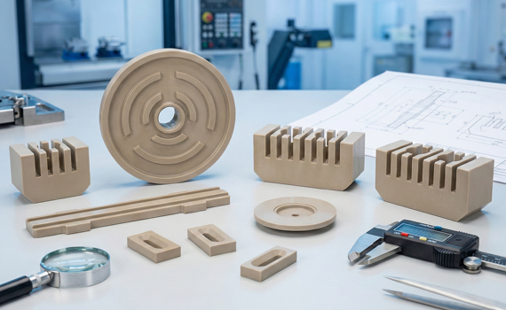 نحن نقدم خدمات تشغيل مكونات بلاستيكية متخصصة