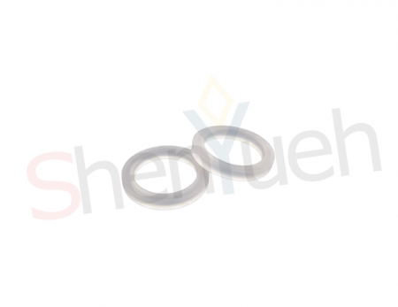 化学ガスの流れやバルブ構造に使用される、優れた気密性を持つPCTFEシーリングガスケットとサポートリング。