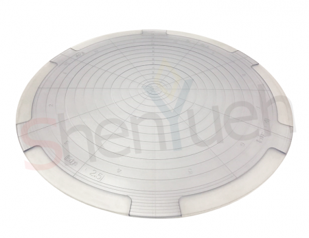 ウェーハアライメントフィクスチャはPVC材料で作られており、優れた光透過性を提供し、光学アライメントシステムによる正確な認識を確保します。露光、エッチング、その他の半導体プロセスに適しています。