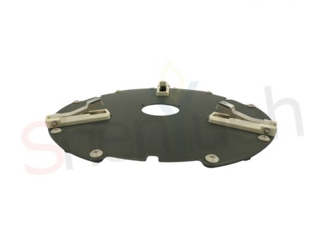 Anti-static wafer carrier designed for cleanroom use and critical semiconductor processes.